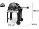 Weber Pulse 2000 - Barbecue elettrico con carrello