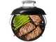 Weber Smokey Joe Premium Blu - Barbecue a carbone portatile