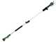 GreenBay TopCut 32 - Forbice elettrica da potatura su asta - 2x 16.8V 2Ah - 150/210 cm - Diametro di taglio 32mm