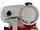 Berkel Red Line 300 Rossa - Affettatrice con lama in acciaio cromato da 300 mm