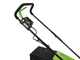 Greenworks GD24LM33 - Tagliaerba a batteria 24V - SENZA BATTERIA E CARICABATTERIA