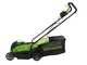 Greenworks GD24LM33 - Tagliaerba a batteria 24V - SENZA BATTERIA E CARICABATTERIA