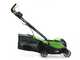 Greenworks GD24LM33 - Tagliaerba a batteria 24V - SENZA BATTERIA E CARICABATTERIA