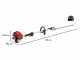 Shindaiwa SDK AHS236SLW - Tagliasiepi a scoppio su asta di prolunga - Lama da 52 cm