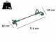 Bosch EasyGrassCut 18V/26 - Tagliabordi a batteria - 18V 2Ah