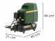 FIAC ECU 201 - Compressore aria elettrico portatile monofase, oil-less - Motore 1.5 HP - 6 lt