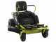 Ryobi ZTR480ex - Trattorino taglierba a batteria a raggio zero - Motore elettrico a batteria 48V/100Ah - taglio da 107cm - 2in1
