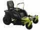 Ryobi ZTR480ex - Trattorino taglierba a batteria a raggio zero - Motore elettrico a batteria 48V/100Ah - taglio da 107cm - 2in1