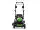 Greenworks GD48LM46SP - Tagliaerba a batteria 48V - SENZA BATTERIA E CARICABATTERIA