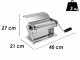 Marcato Atlas 150 Slide - Macchina per la pasta manuale in INOX