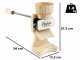 Waldner Active Box 180g - Fioccatrice manuale con rulli in acciaio inox