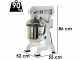 FIMAR EASYLINE B30K - Impastatrice planetaria professionale - Trifase - Vasca INOX da 30 litri