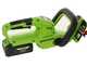 Greenworks G24HT56 - Tagliasiepi a batteria litio 24V/4Ah - Lama da 56 cm