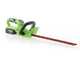 Greenworks G24HT56 - Tagliasiepi a batteria litio 24V/4Ah - Lama da 56 cm