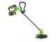 Greenworks G24ST25 - Tagliabordi a batteria - SENZA BATTERIE E CARICABATTERIE