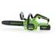 Greenworks GD24CS30 - Elettrosega a batteria 24V 4Ah - Lama da 30cm