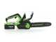 Greenworks GD24CS30 - Elettrosega a batteria 24V 4Ah - Lama da 30cm
