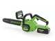 Greenworks GD24CS30 - Elettrosega a batteria 24V 4Ah - Lama da 30cm