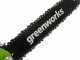 Elettrosega Greenworks GD48CS36 48V - Barra 36 cm - SENZA BATTERIE E CARICABATTERIE