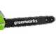 Greenworks GD48CS36 - Elettrosega a batteria - Lama da 36cm - SENZA BATTERIE E CARICABATTERIE