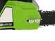 Greenworks GD48CS36 - Elettrosega a batteria - Lama da 36cm - SENZA BATTERIE E CARICABATTERIE