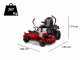 Toro Timecutter MX 4275 T - Trattorino rasaerba professionale a raggio zero - Scarico laterale - Motore Kohler KT