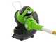Greenworks G48LT30 - Tagliabordi a batteria - 48V 2Ah + Batteria aggiuntiva da 2Ah