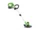 Greenworks G48LT30 - Tagliabordi a batteria - 48V 2Ah + Batteria aggiuntiva da 2Ah