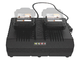 Caricabatterie rapido doppio WORX 20V - 2 + 2Ah