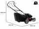 CastelGarden XC 53 HS - Rasaerba a scoppio trazionato - 4 in 1 - Taglio 51 cm