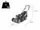 Stiga TWINCLIP 955B - Tagliaerba a scoppio trazionato - Honda GXV 160 OHV - Taglio 53 cm
