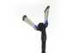 Paterlini V-UP - Abbacchiatore elettrico 225/315 cm a batteria tipo auto con cavo in dotazione - Asta telescopica in alluminio
