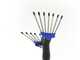 Paterlini V-UP - Abbacchiatore elettrico 225/315 cm a batteria tipo auto con cavo in dotazione - Asta telescopica in alluminio
