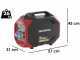 Honda EU32i - Generatore di corrente inverter silenziato bluetooth 3.2 kW - Continua 2.6 kW monofase