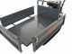 Wortex SFH 300 - Motocarriola cingolata cassone estensibile - Portata 300Kg