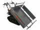 Wortex SFH 300 - Motocarriola cingolata cassone estensibile - Portata 300Kg