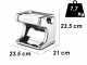 G3 Ferrari Sfoglia Prof - Macchina per la pasta elettrica in INOX 70W