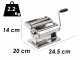 G3 Ferrari Sfoglia Easy - Macchina per la pasta manuale in INOX