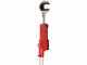 Scuotitore con gancio a scoppio cm 280 motore a zaino Kawasaki TJ 53 scuotiolive