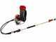 Scuotitore con gancio a scoppio cm 280 motore a zaino Kawasaki TJ 53 scuotiolive