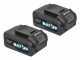 Ribimex PRBAT20-TON33 - Tagliaerba a batteria - 2x20V/4Ah - Taglio 34 cm