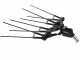 Lisam R8 Carbon - Abbacchiatore pneumatico - scuotiolive 6 bar - 1700 battiti al minuto