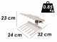Lisam MG Turbo Light - Abbacchiatore pneumatico - scuotiolive 6 bar - 1800 battiti al minuto