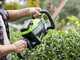 Greenworks GD60HT66 - Tagliasiepi elettrico a batteria con lama da 66 cm - SENZA BATTERIE E CARICABATTERIE