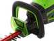 Greenworks GD60HT66 - Tagliasiepi elettrico a batteria con lama da 66 cm - SENZA BATTERIE E CARICABATTERIE