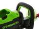 Greenworks GD60HT66 - Tagliasiepi elettrico a batteria con lama da 66 cm - SENZA BATTERIE E CARICABATTERIE