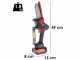 Zanon ZP 130 - Potatore elettrico a batteria - 2 batterie incluse