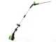 PROMO Greenworks G60PHT51 - Tagliasiepi su asta di prolunga a batteria 60V/2Ah