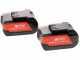 Zanon ZP 200 - Elettrosega a batteria 2 x 18V 5Ah - Lama da 20cm