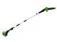 Greenworks GD60PS25 - Potatore su asta di prolunga a batteria 60V - SENZA BATTERIE E CARICABATTERIE